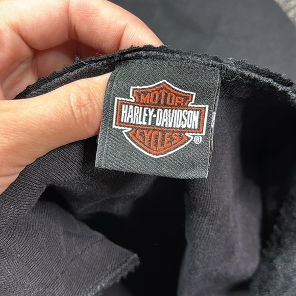 Vintage Harley Davidson Wolf River Chapter Shawano County WI Tank Top XL - Picture 8 of 9